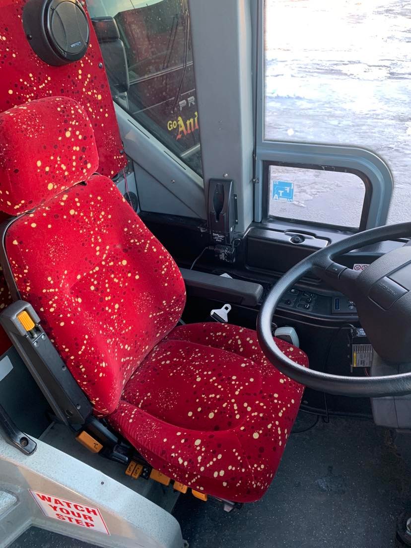 Bus 99 Drivers Seat